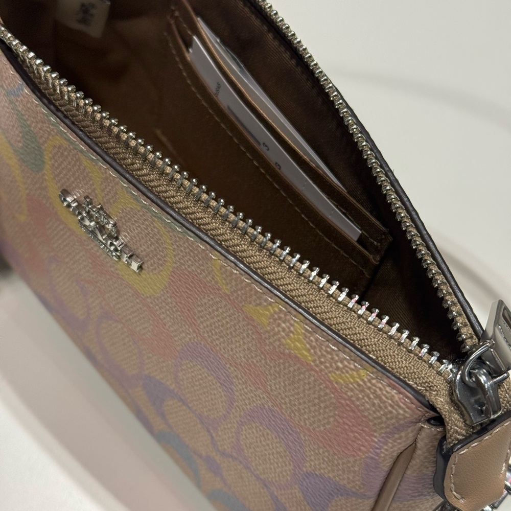 Coach Nolita 19 In Rainbow Signature Canvas cdc38 - Picture 8 of 10